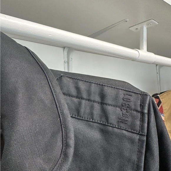 G-Star Raw Black Military Field Jacket Decoy Garber Trench Waxed Cotton Style - Picture 11 of 12